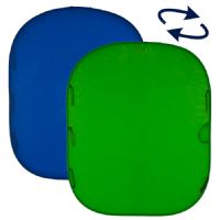 Lastolite LL LC5687 Collapsible Reversible 1.5 x 1.8m Chromakey Blue/Green