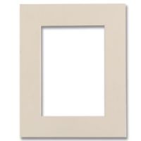 Lawrence Frames Bevel Cut Ivory Mat for 4x6 - 5x7 Outer Dimension