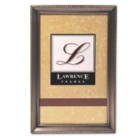 Lawrence Frames  Antique Pewter 8x12 Picture Frame - Bead Border Design