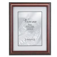 Lawrence Frames 710646D 4x6 Hinged double Silver Standard Metal Picture Frame