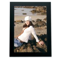 Lawrence Frames  Black 5x7 Metal Picture Frame