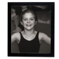 Lawrence Frames  Black Wood 11x14 Picture Frame