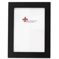 Lawrence Frames  Black Wood 5x7 Picture Frame