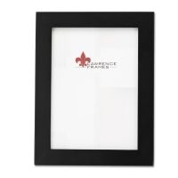 Lawrence Frames  Black Wood 8x10 Picture Frame