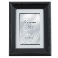 Lawrence Frames  Black Wood 5x7 Picture Frame - Tuxedo