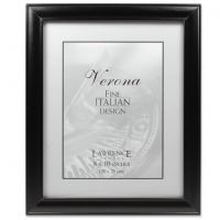 Lawrence Frames 8x10 Black Wood Frame with Domed Top