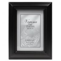 Lawrence Frames 660064D 6x4 Hinged double Simply black Picture Frame