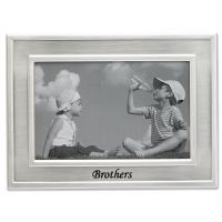 Lawrence Frames  Silver Sentiments - Brothers 6x4