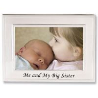 Lawrence Frames  Big Sister Silver Plated 6x4 Picture Frame - Me And My Big Sister Design