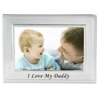 Lawrence Frames  I Love My Daddy Silver Plated 6x4Picture Frame