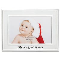 Lawrence Frames  Merry Christmas Silver Plated 6x4 Picture Frame