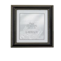 Lawrence Frames 723046 Silver Plated 4 by 6 Metal Picture Frame, Wide Border Engraveable