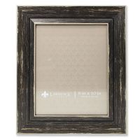 Lawrence Frames 8x10 Weathered Black Decorative Picture Frame