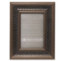 Lawrence Frames 340146 4x6 Weathered Blue with Anchor Picture Frame