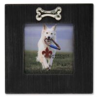 Lawrence Frames 660057D 5x7 Hinged double Simply black Picture Frame