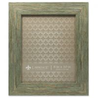 Lawrence Frames 8x10 Weathered Green Decorative Picture Frame - Deep Grain