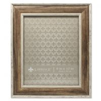 Lawrence Frames 8x10 Weathered Walnut Picture Frame - Domed Top