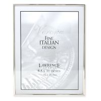 Lawrence Frames 8.5x11 Simply Silver Metal Picture Frame