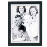 Lawrence Frames 723080 Silver Plated 8 by 10 Metal Picture Frame, Wide Border Engraveable