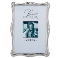 Lawrence Frames  710246 Silver Metal Romance   4x6 Picture Frame