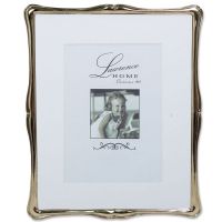 Lawrence Frames  710280 Silver Metal Romance 8x10 Matted for 5x7 Picture Frame