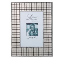 Lawrence Frames 741499 Weathered Wood Frame Picture, 9x9 - White Wash