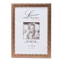 Lawrence Frames 5x7 Rose Gold Shimmer Metal Picture Frame