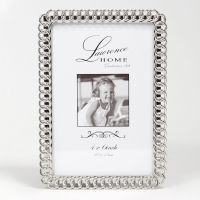 Lawrence Frames 4x6 Eternity Rings Metal Picture Frame