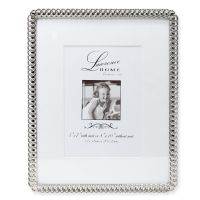 Lawrence Frames 8x10 Eternity Rings Metal Matted for 5x7 Picture Frame