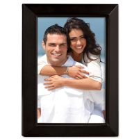 Lawrence Frames  Black Wood 4x5 Picture Frame - Estero Collection