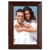 Lawrence Frames  Walnut Wood 4x6 Picture Frame - Estero Collection