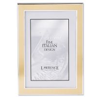 Lawrence Frames 536255 5x5 Sutter Burnished Gold Picture Frame