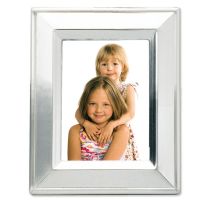 Lawrence Frames  Brushed Silver Plated 2x3 Metal Picture Frame