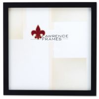 Lawrence Frames  755510 Black Wood 10x10 Picture Frame