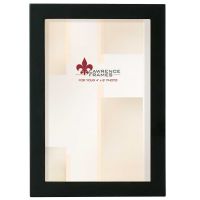 Lawrence Frames  4x6 Black Wood Picture Frame - Gallery Collection