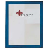 Lawrence Frames  11x14 Blue Wood Picture Frame - Gallery Collection