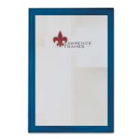 Lawrence Frames  8x12 Blue Wood Picture Frame - Gallery Collection