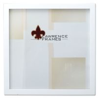 Lawrence Frames  755810 White Wood 10x10 Picture Frame