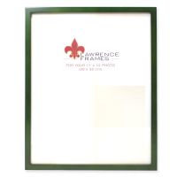 Lawrence Frames  11x14 Green Wood Picture Frame - Gallery Collection