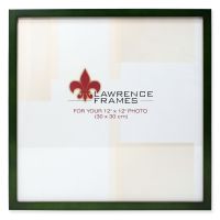 Lawrence Frames  12x12 Green Wood Picture Frame - Gallery Collection