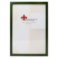 Lawrence Frames  8x12 Green Wood Picture Frame - Gallery Collection