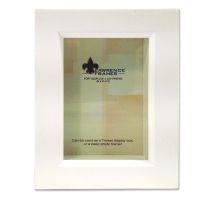 Lawrence Frames 732180 8x10 White Wash Maple Picture Frame