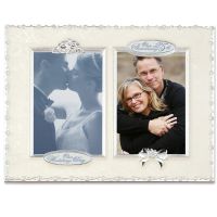 Lawrence Frames  25th Anniversary With 2 - 4x6 Openings Picture Frame