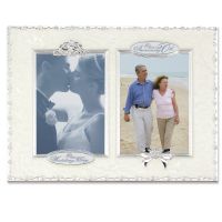 Lawrence Frames  50th Anniversary with 2 - 4x6 Openings Picture Frame