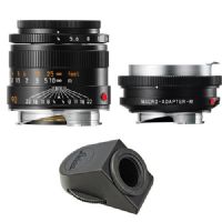 Leica 90mm f/4 Macro Kit (6-Bit, Black)