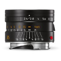 Leica Summarit-M 35mm f/2.4 ASPH Lens (Black)