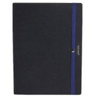 Acme Made Hardback Folio with Button-Down System for eReader - Black / Blue