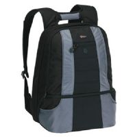 Lowepro CompuDaypack Backpack for camera and notebook - Black, slate gray Ripstop