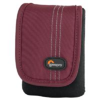 Lowepro Dublin 10 Pouch for digital photo camera - Bordeaux red 420D nylon