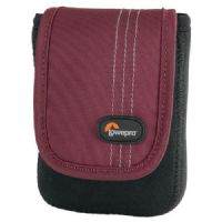 Lowepro Dublin 20 Pouch for digital photo camera - Bordeaux red 420D nylon